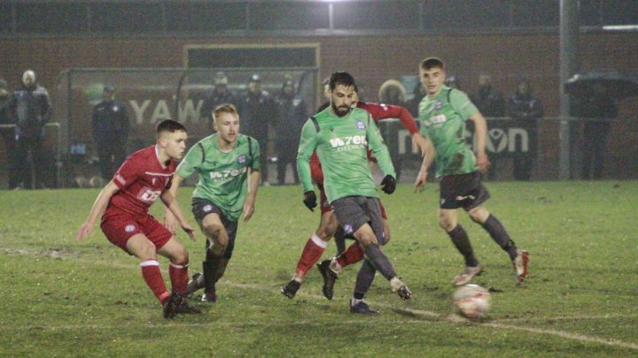 Battling Swans lose out to clinical Grimsby Borough