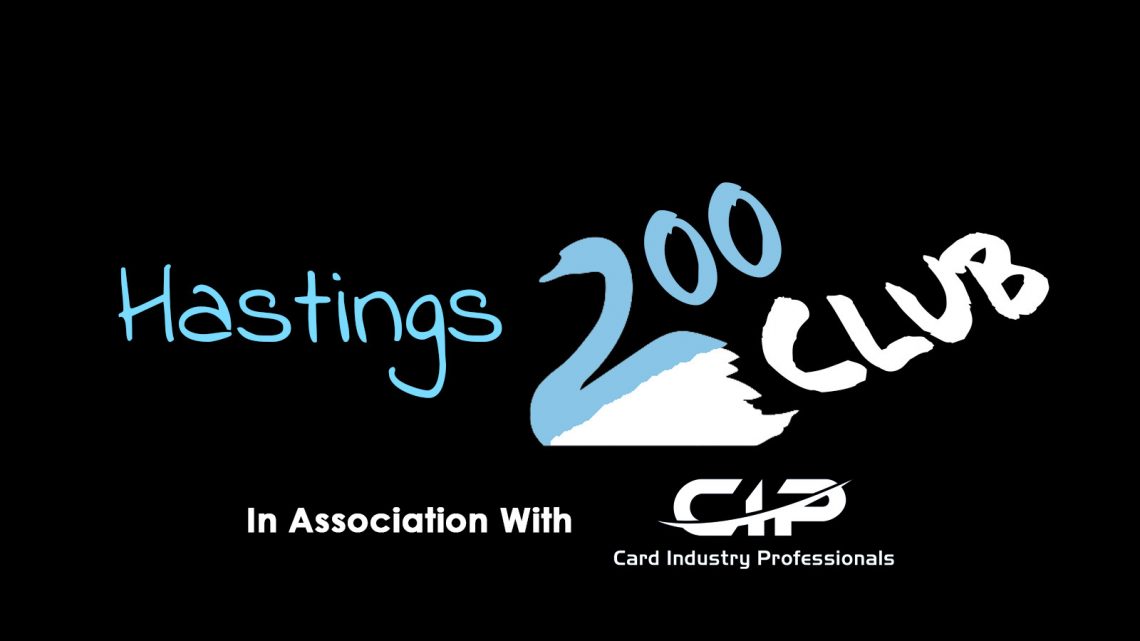 May Winners – Hastings 200 Club in Association with Card Industry Professionals