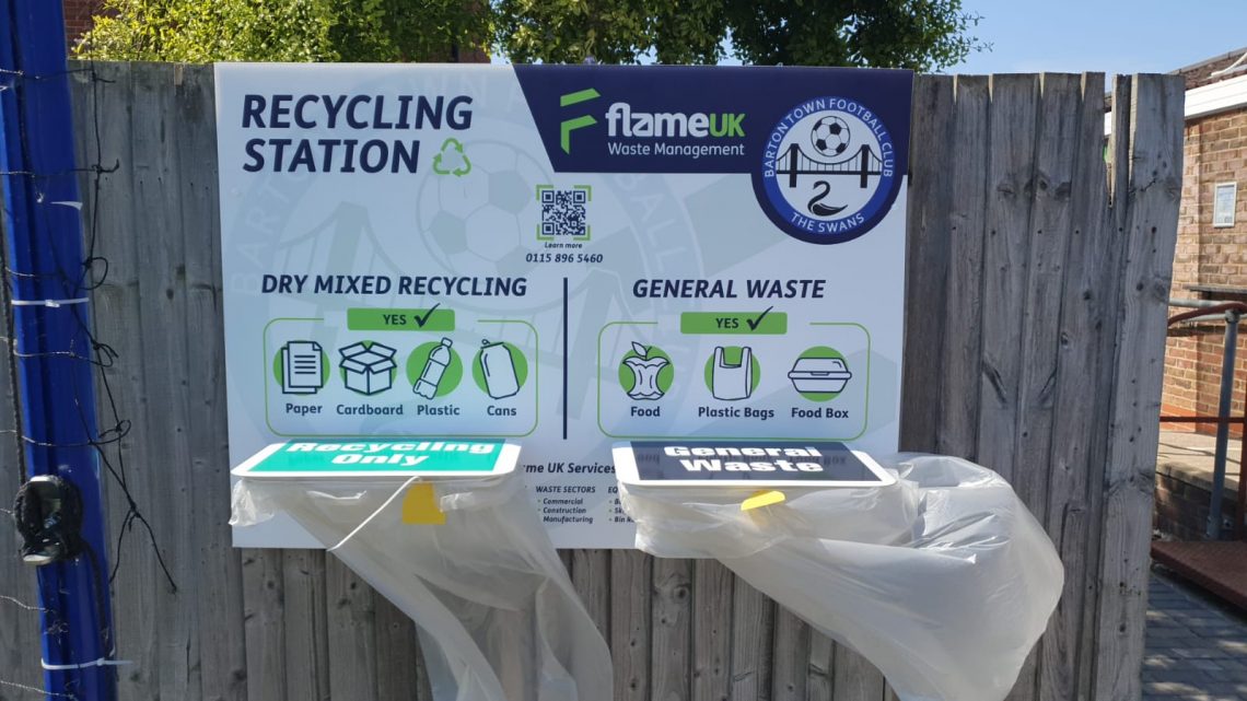 Barton Town going green thanks to help from Flame UK