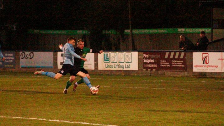 Tom Waudby hits goalscoring milestone with brace in win over Golcar United